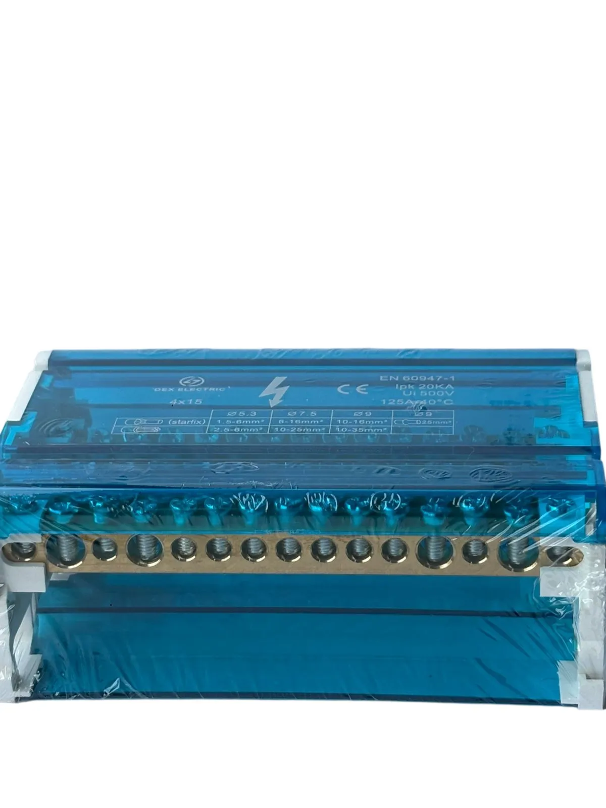 BARRA REPARTIDORA 2X15A 125A