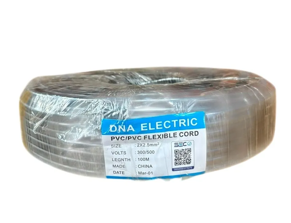 CORDON H05VV-F 3*1,5  NEGRO 500V R. 100MTS