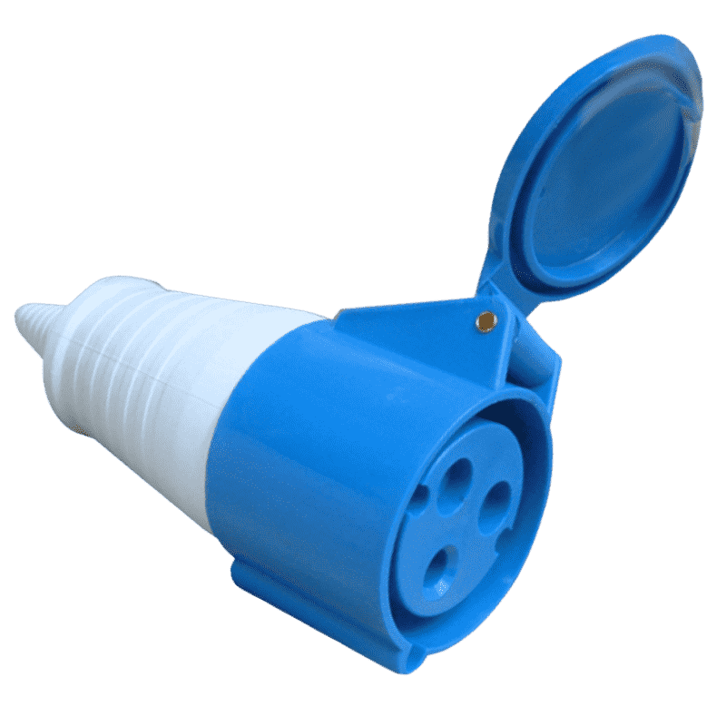 ENCHUFE IND. HEMBRA VOL. 16A 220V 2P+T IP44