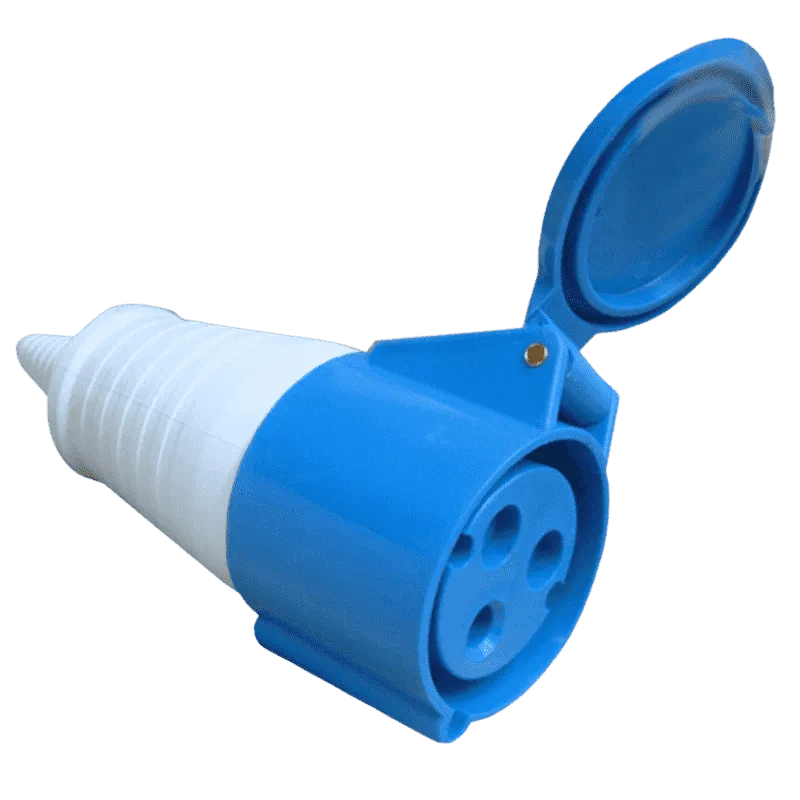 ENCHUFE IND. HEMBRA  VOL. 32A 220V 2P+T IP44