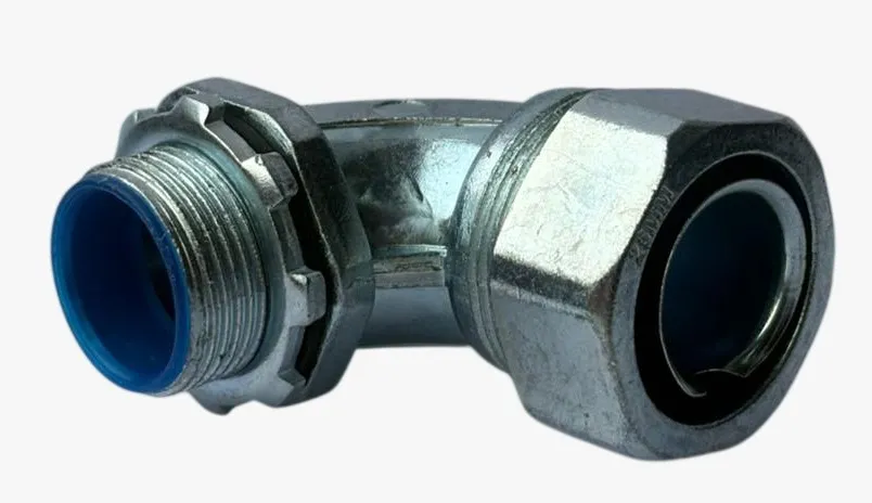 CONECTOR CURVO PARA CONDUIT FLEX. 32MM