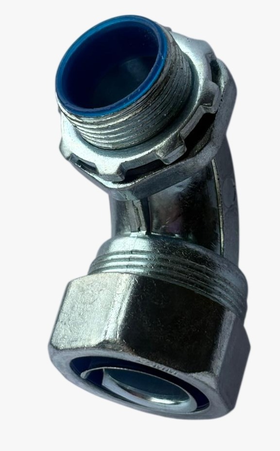 CONECTOR CURVO PARA CONDUIT FLEX. 32MM