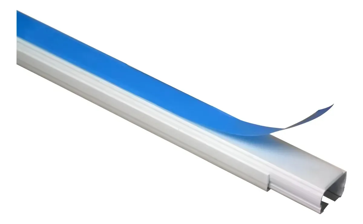 CANALETA PVC 20X10X2000MM C/ ADHESIVO