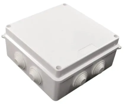 CAJA DIST.  100X100X70MM CON CONOS IP65