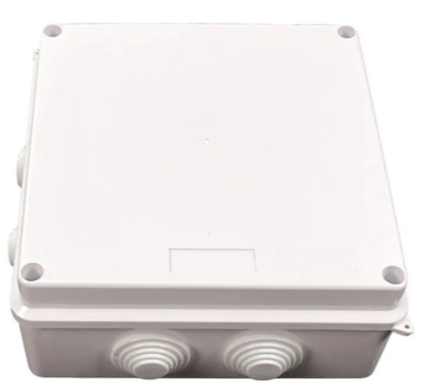 CAJA DIST.  100X100X70MM CON CONOS IP65