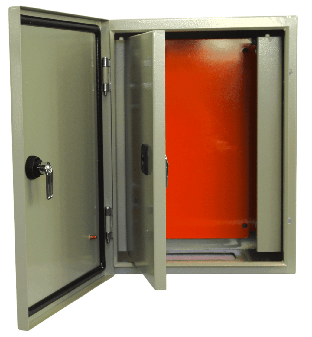 GABINETE 400X300X200MM 2 PUERTA / AJUSTABLE