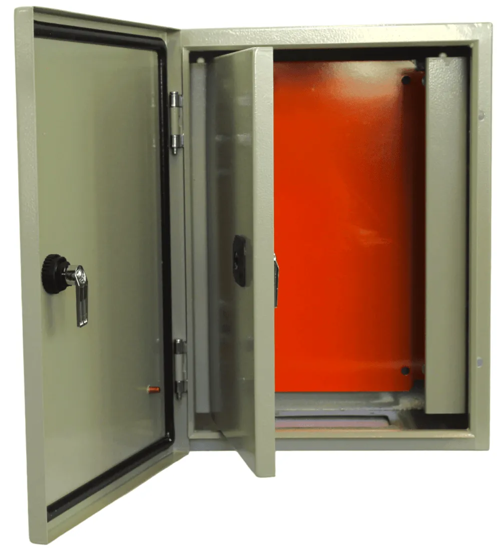 GABINETE 800X600X300MM 2 PUERTA / AJUSTABLE