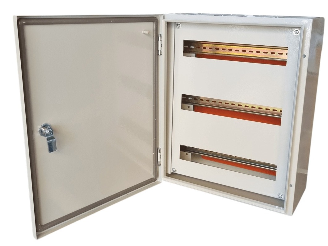 GABINETE 800X600X200 CON CHASIS 4X20 POS