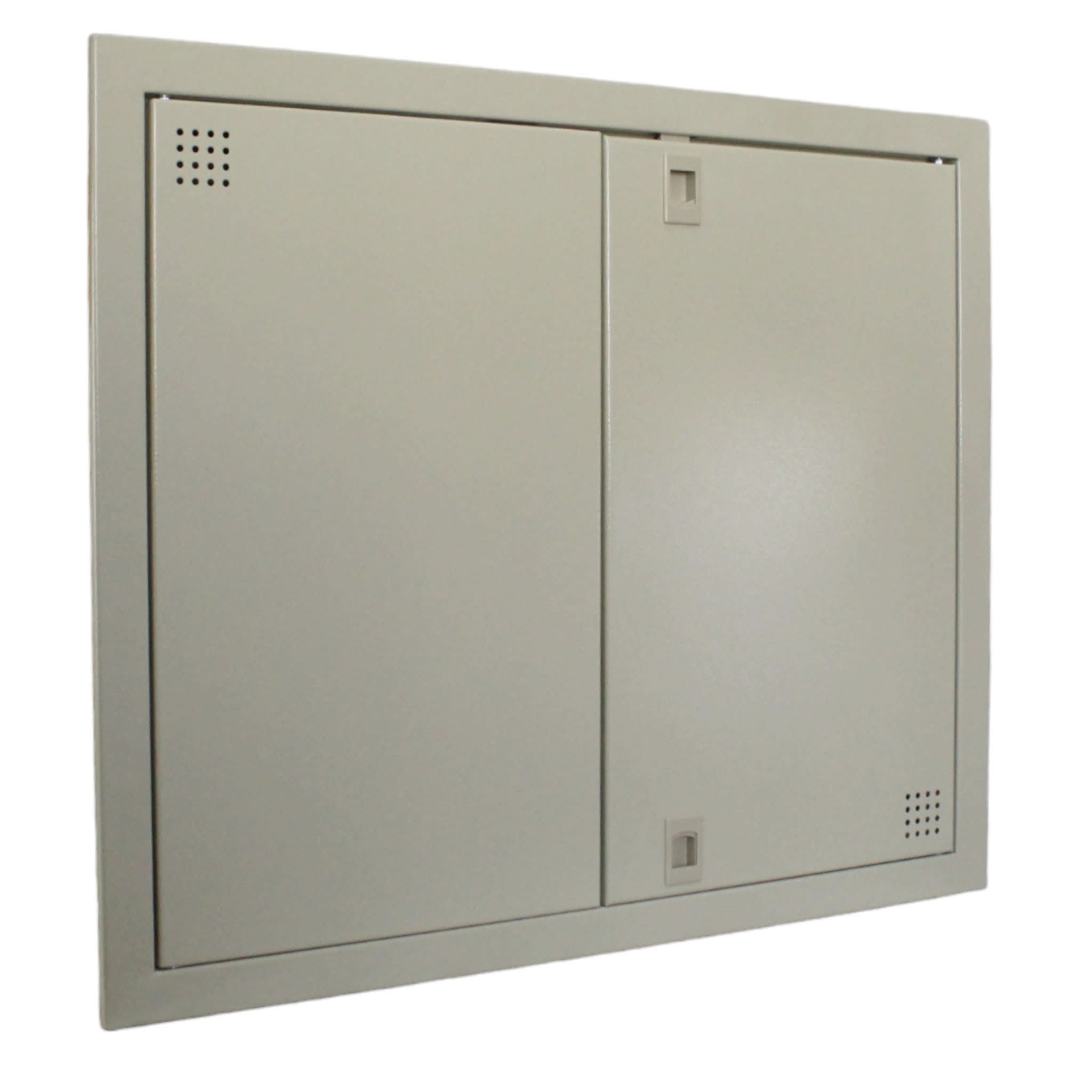 CAJA PAU ALT500XAN600X80 VERT RAL 7035